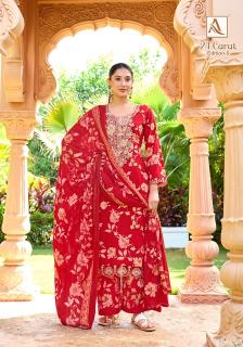 Alok suit 24 carat-5 dress materials wholesale and manufacturers